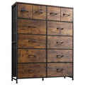 12 Drawer Fabric Dresser Storage Chest A58057