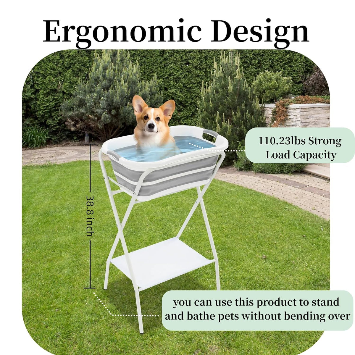 Small Dog Washing Station with Stand R915