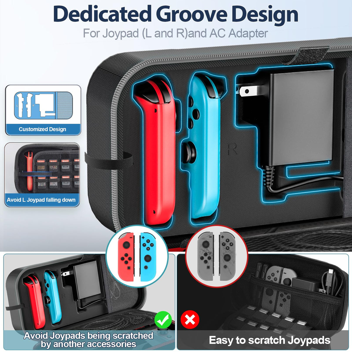 Red & Grey Portable Carrying Case A644684