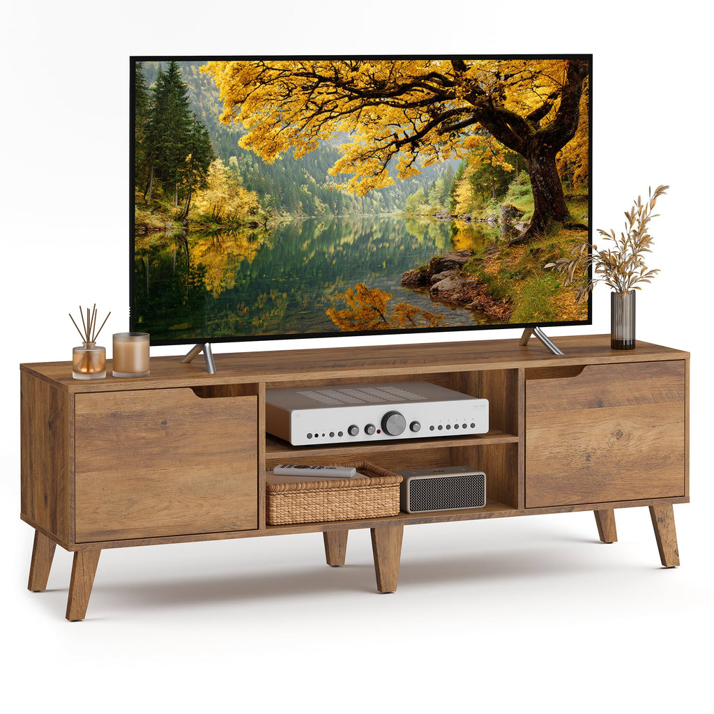 TV Stand with Adjustable Shelf A4110