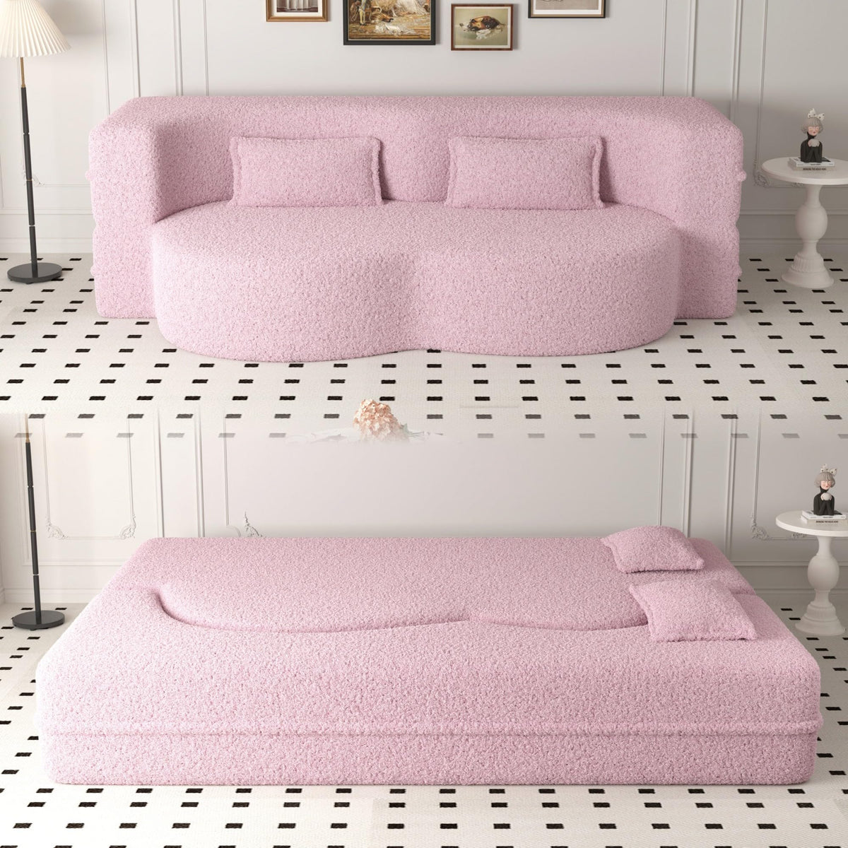 Convertible Futon Sofa Bed M9291