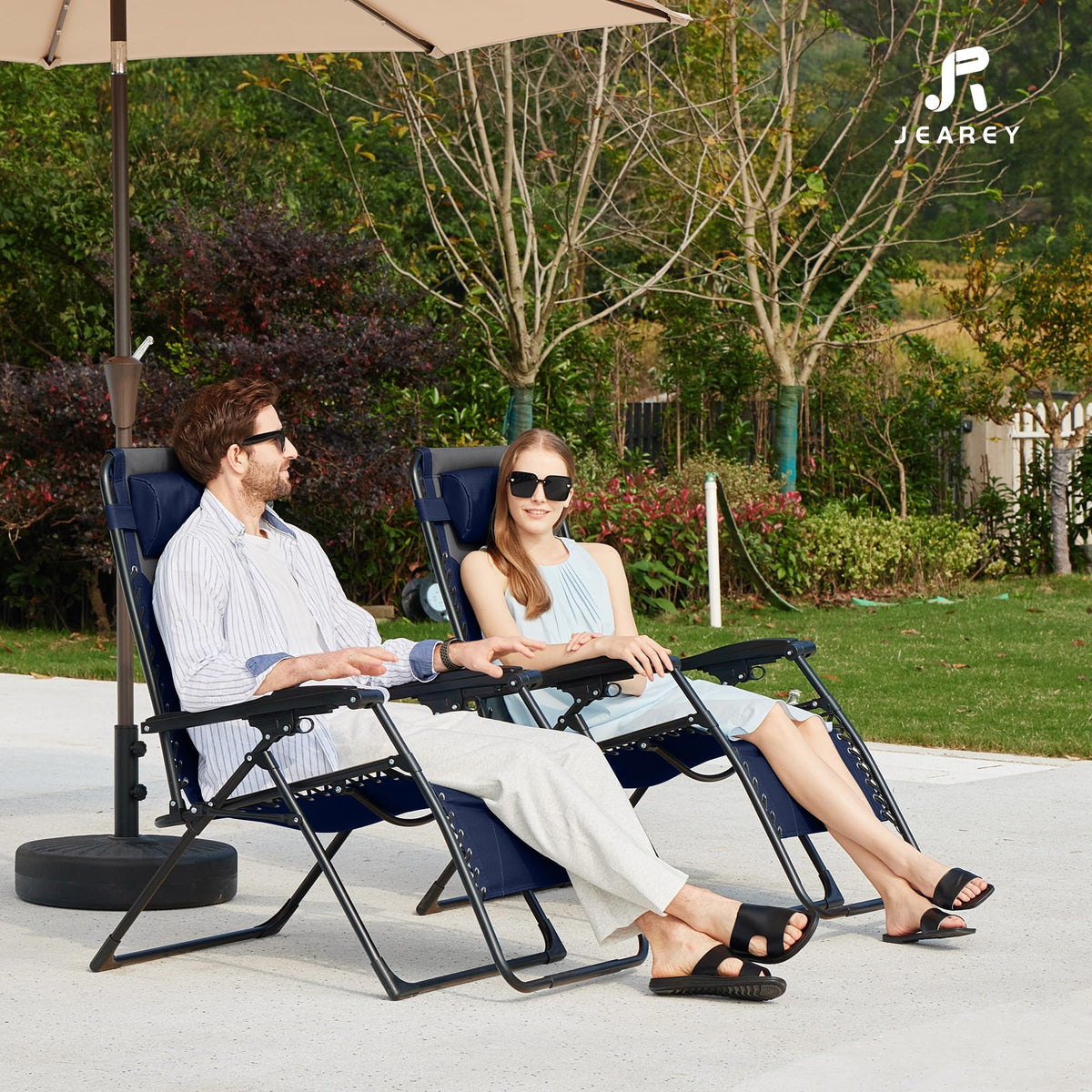 Oversized Zero Gravity Chairs Set of 2 Q2958